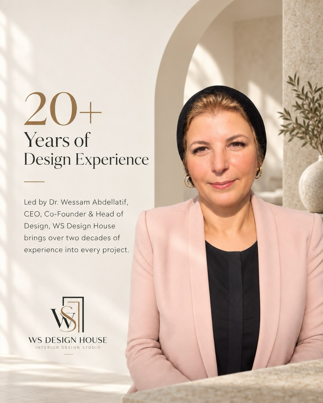 Dr. Wessam Abdellatif · Founder & Head of Design, WS DESIGNHOUSE